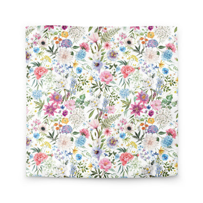 luxury floral pattern duvet queen size 