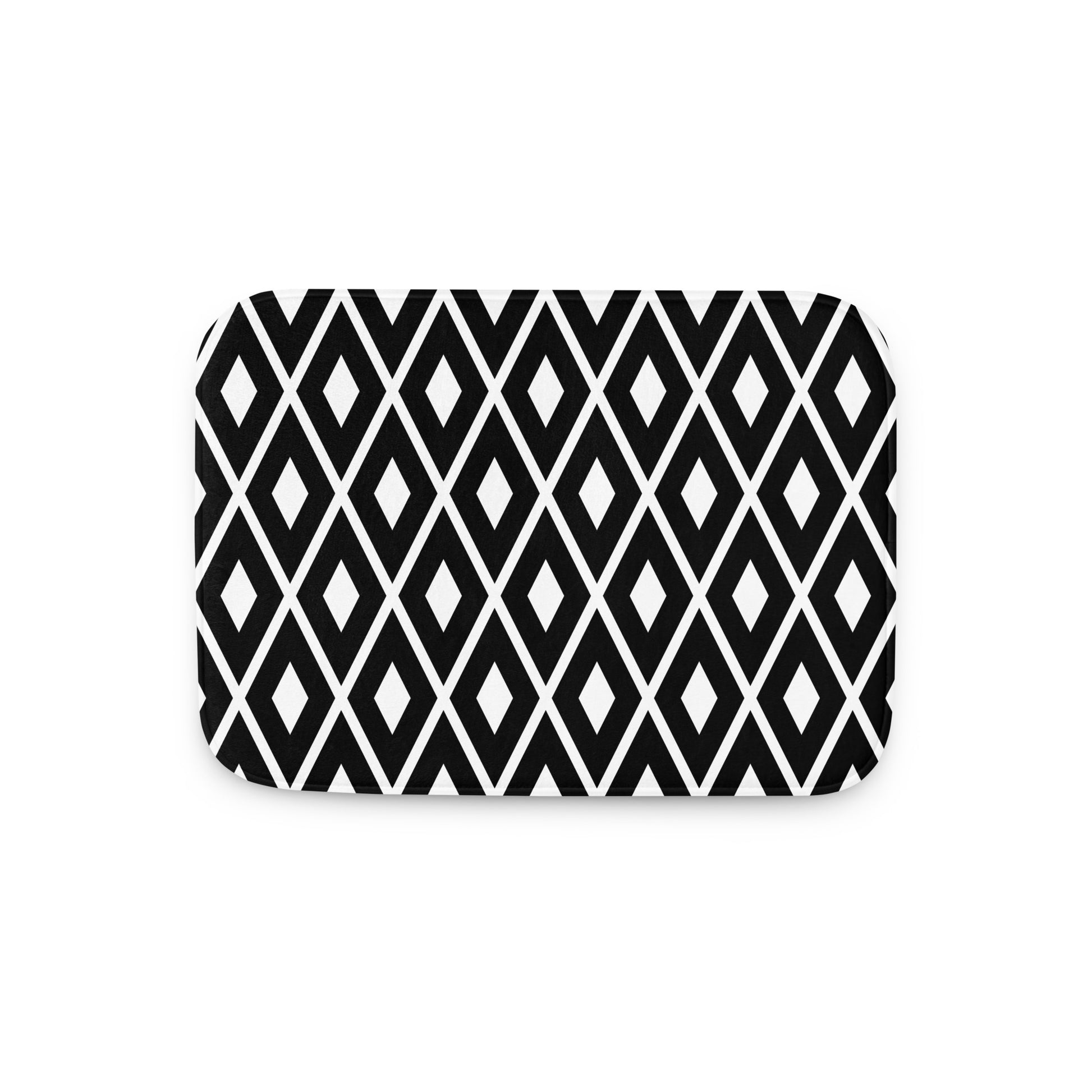 Modern Geometric Memory Foam Bath Mat - Mirfia