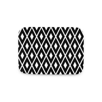 Modern Geometric Memory Foam Bath Mat - Mirfia