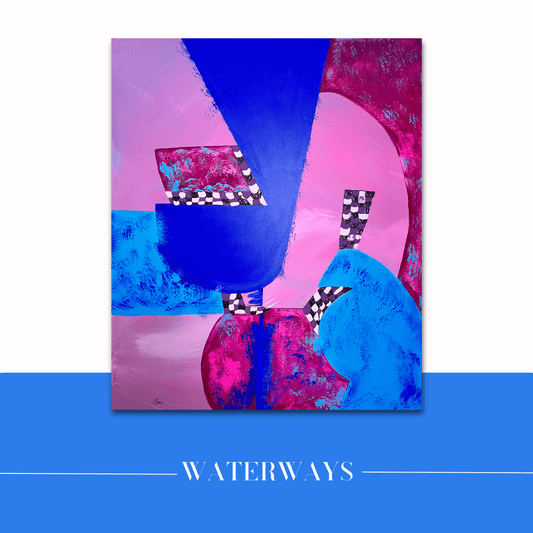 minimalist landscape painting 