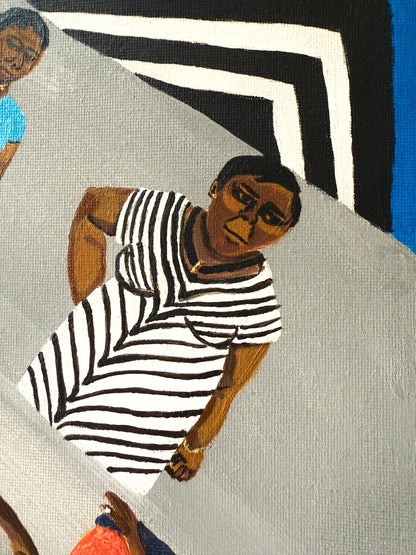 haitian art wall decor