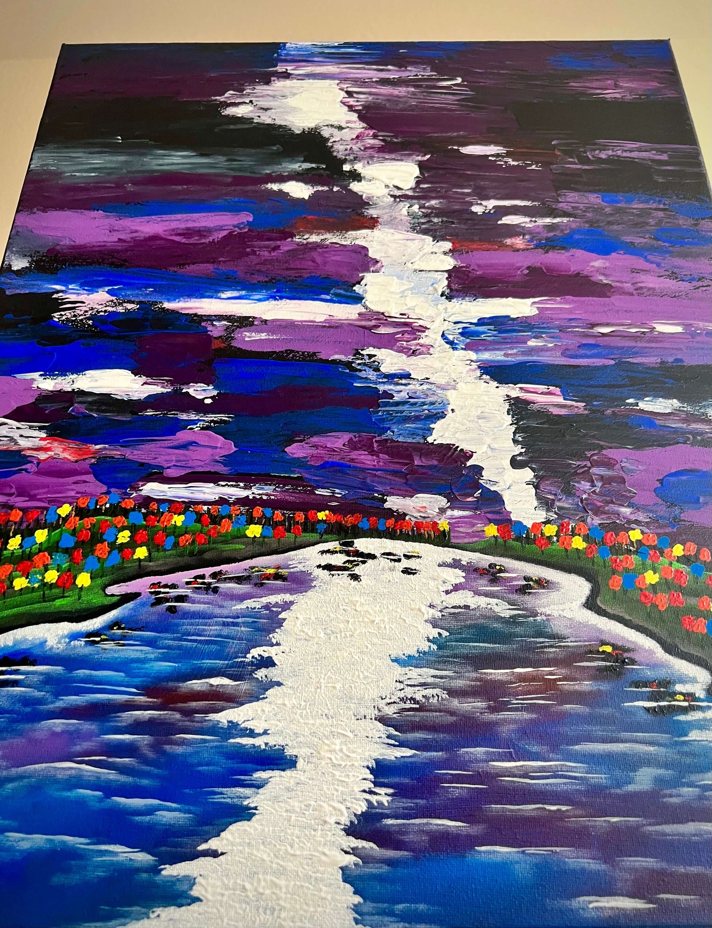 contemporary dark wall art