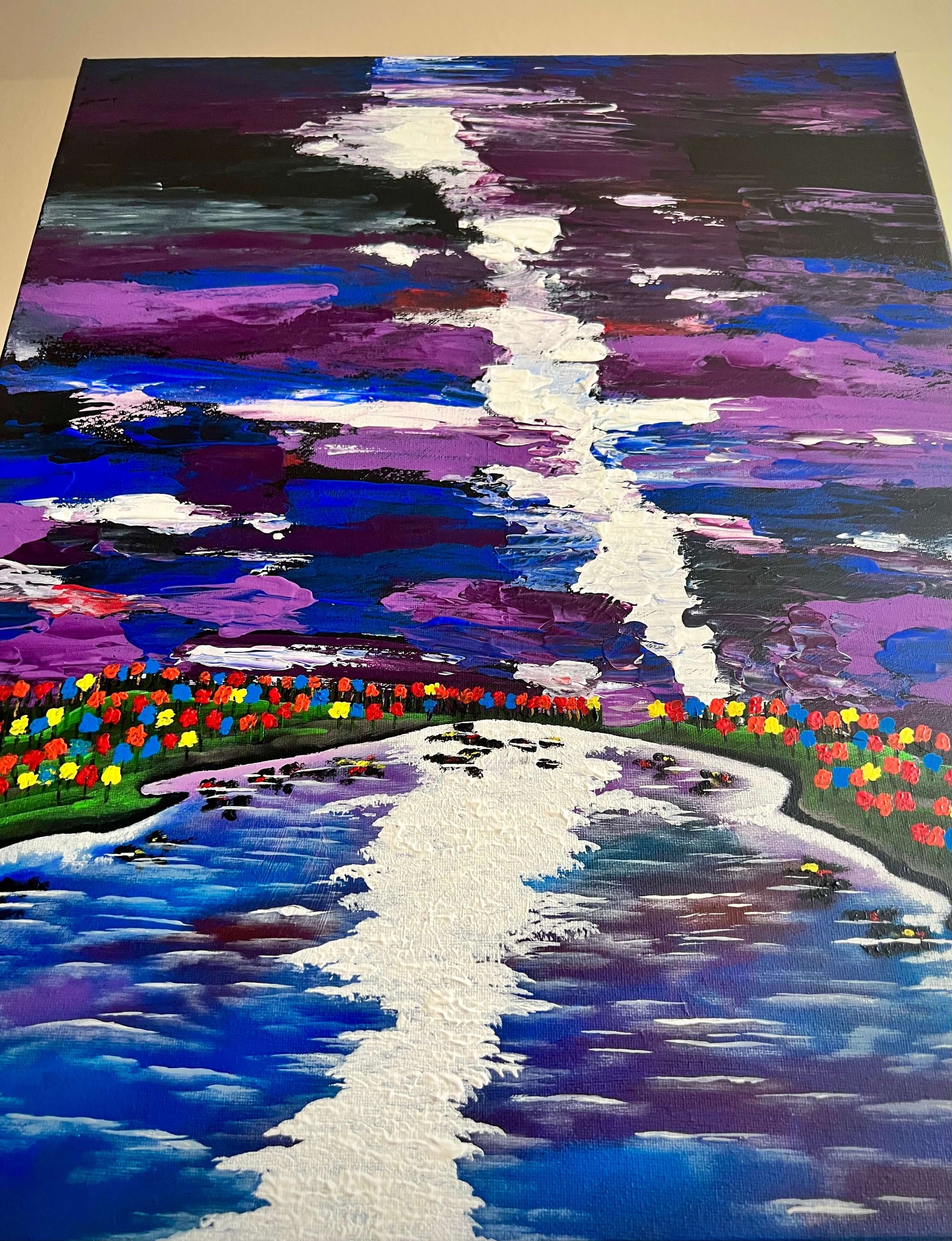 contemporary dark wall art