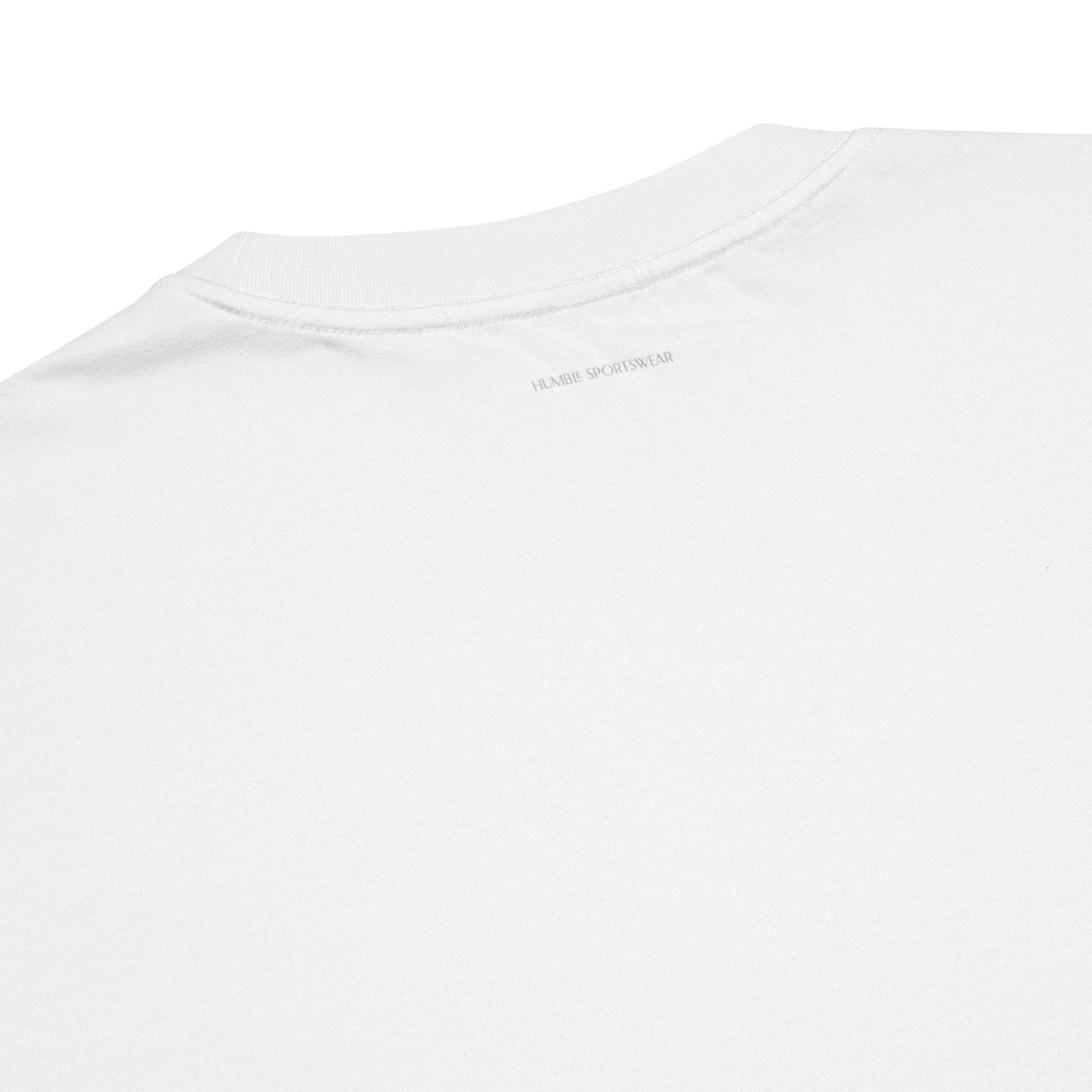 men's printed t-shirt white