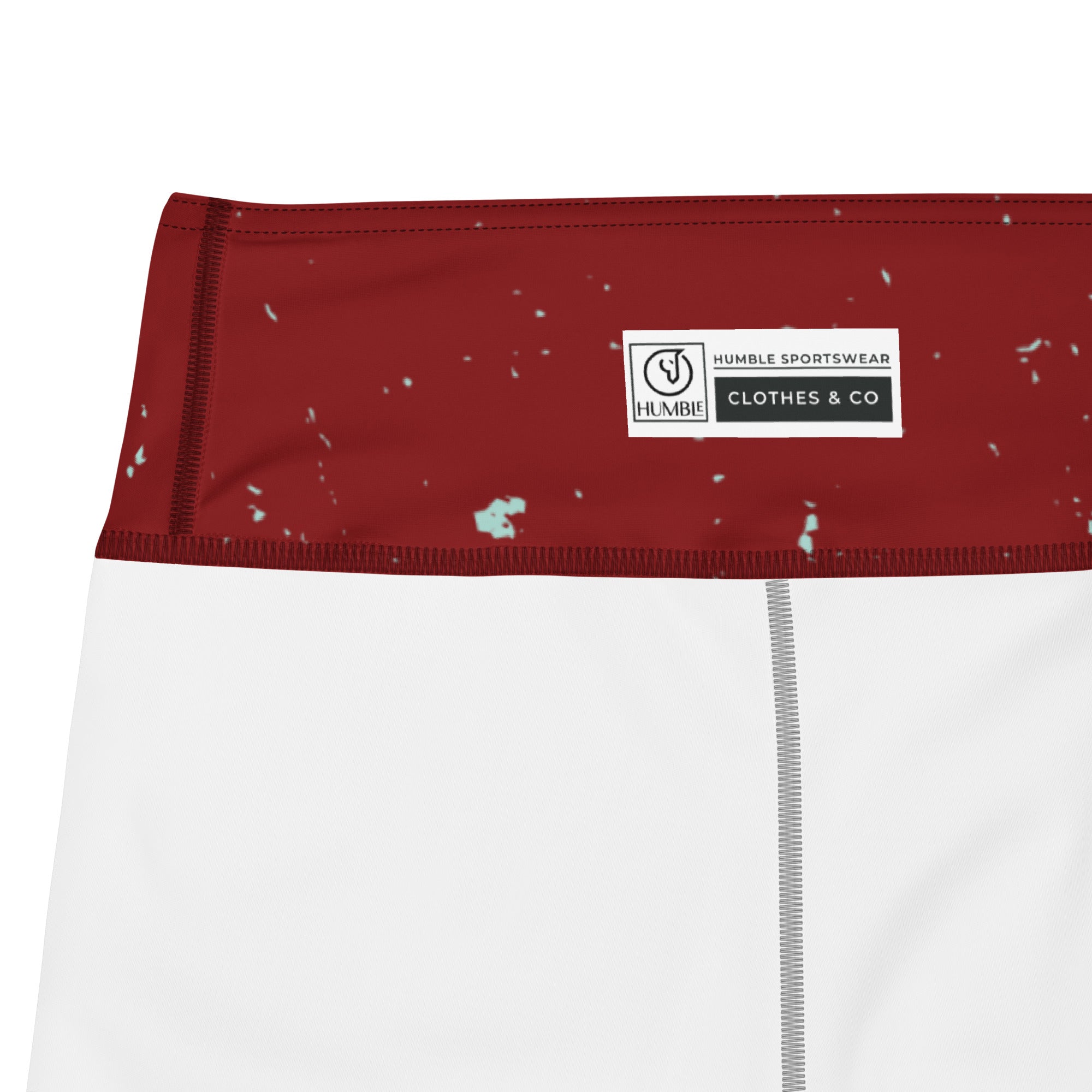 modern activewear leggings abstract print 