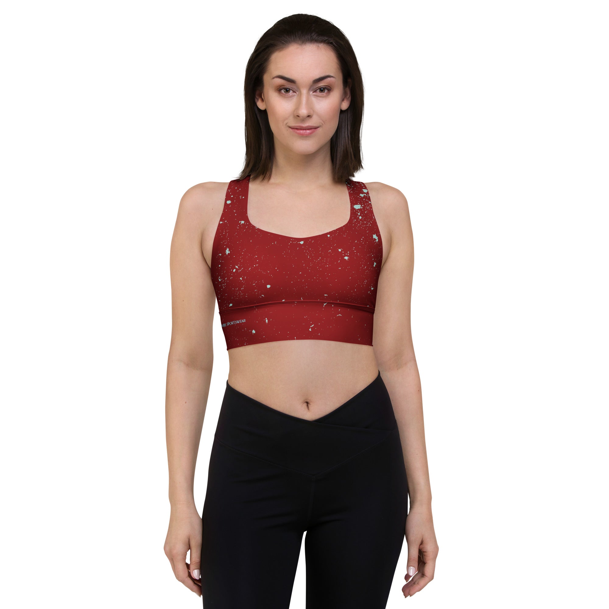 women's longline support bra activewear 