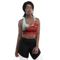 recycled support sports bra front view 