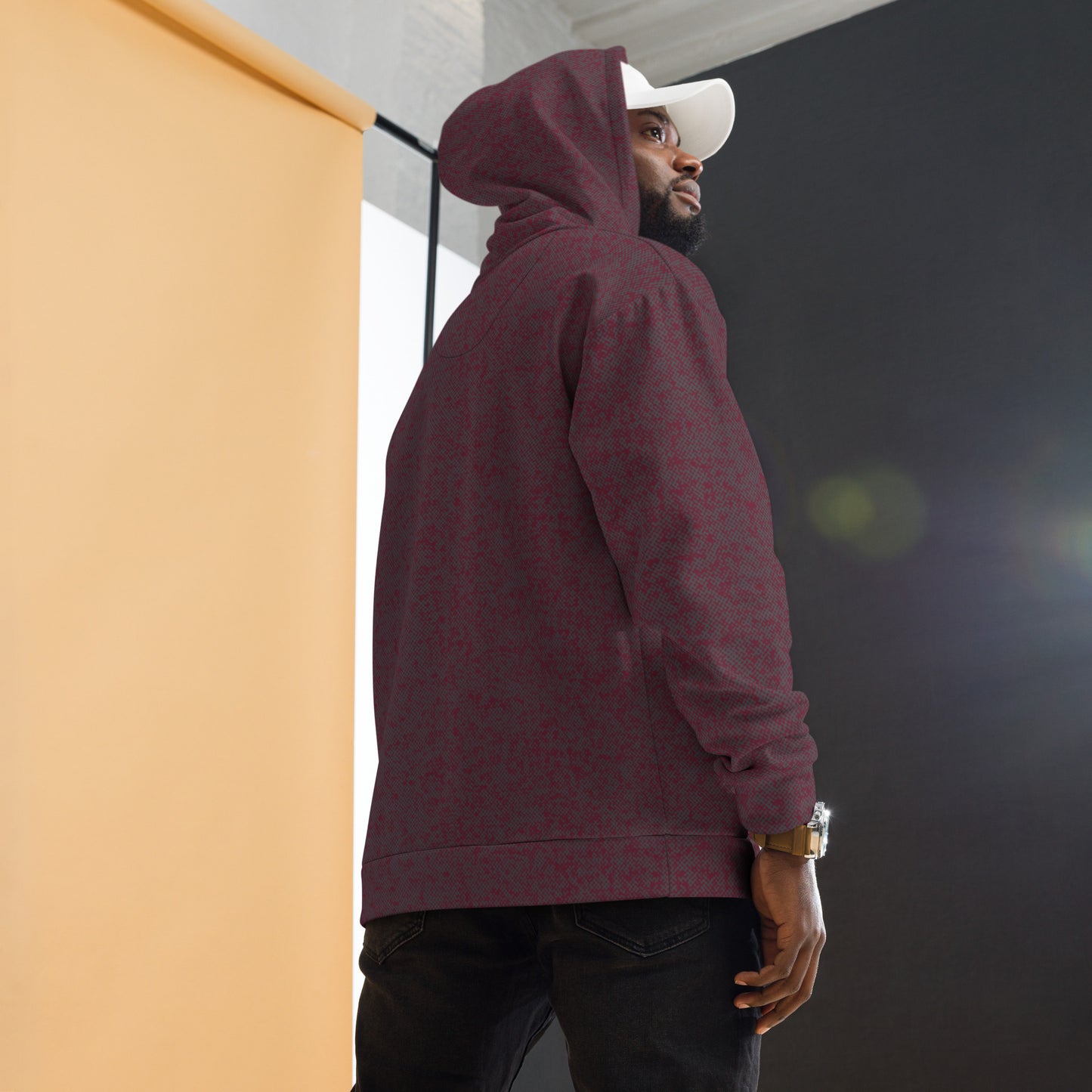 relaxed fit hoodie for men with pockets 