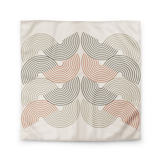 Retro Geometric Duvet Cover - Mirfia