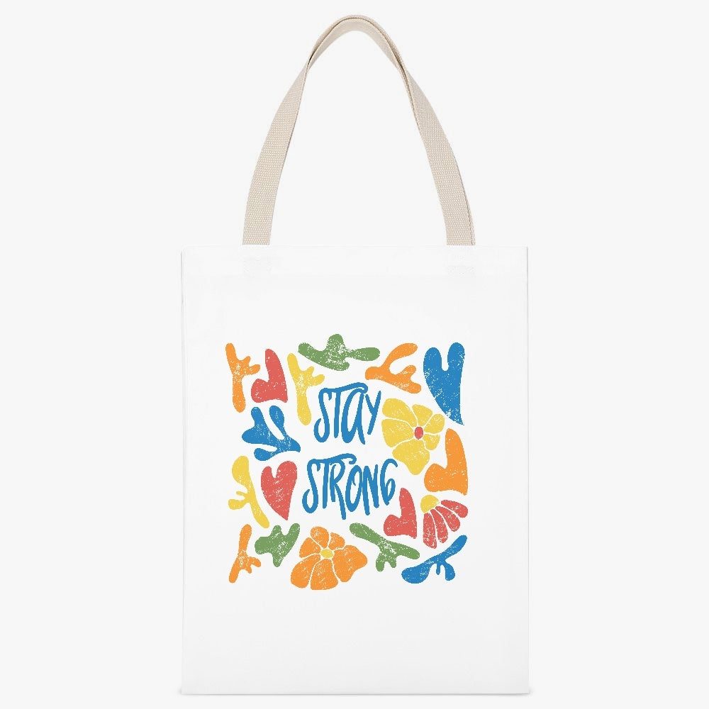 colorful canvas cloth tote bag reusable