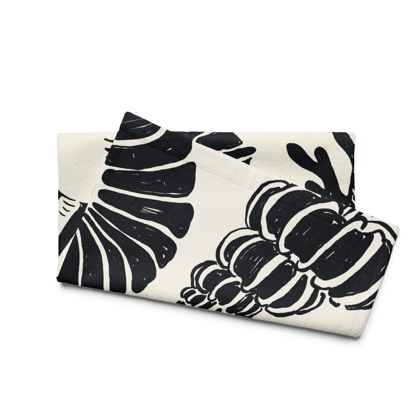 Seahorse Cotton Hand Towel - Mirfia