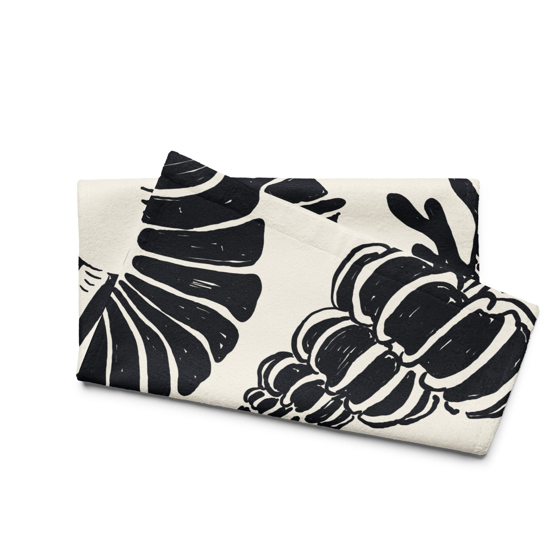 Seahorse Cotton Hand Towel - Mirfia