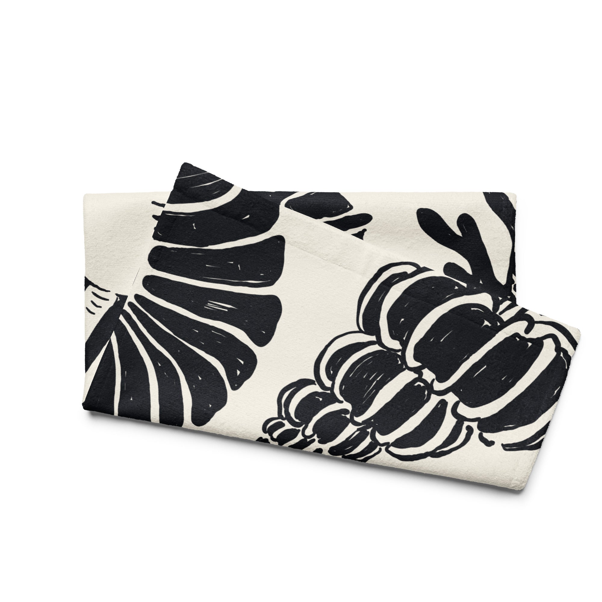 Seahorse Cotton Hand Towel - Mirfia