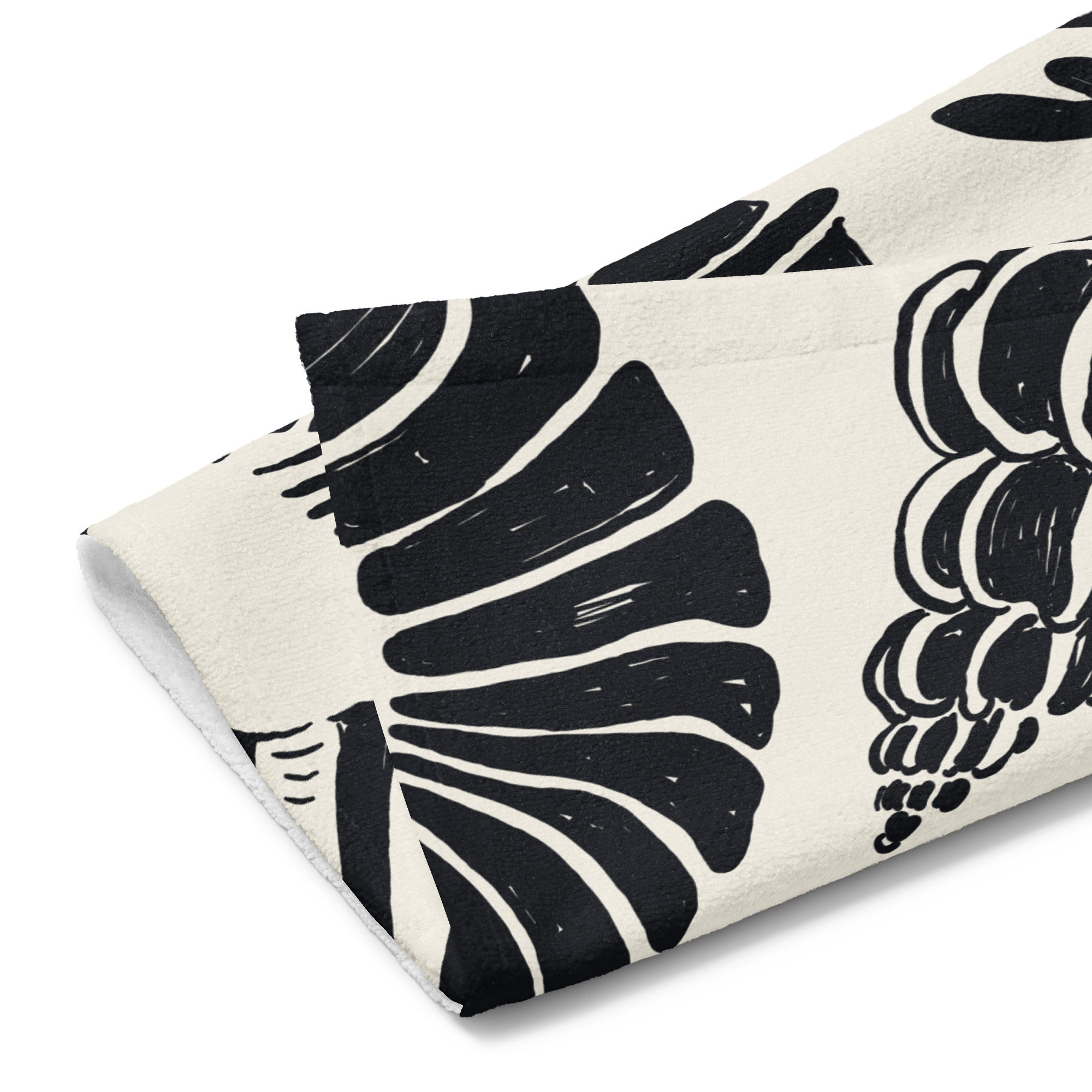 Seahorse Cotton Hand Towel - Mirfia