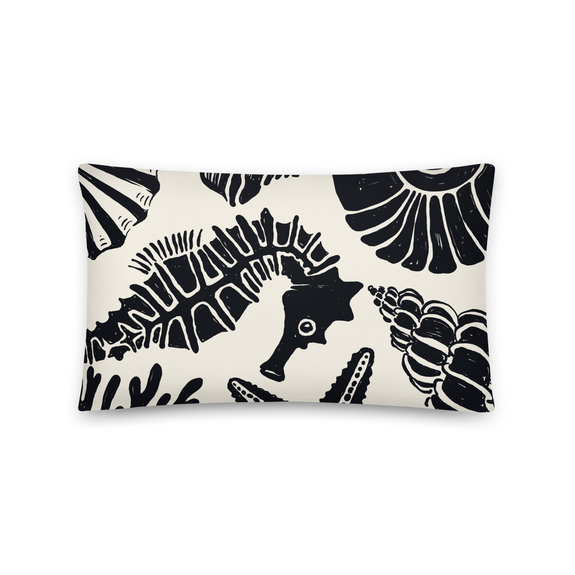 Seahorse Throw Pillow - Mirfia