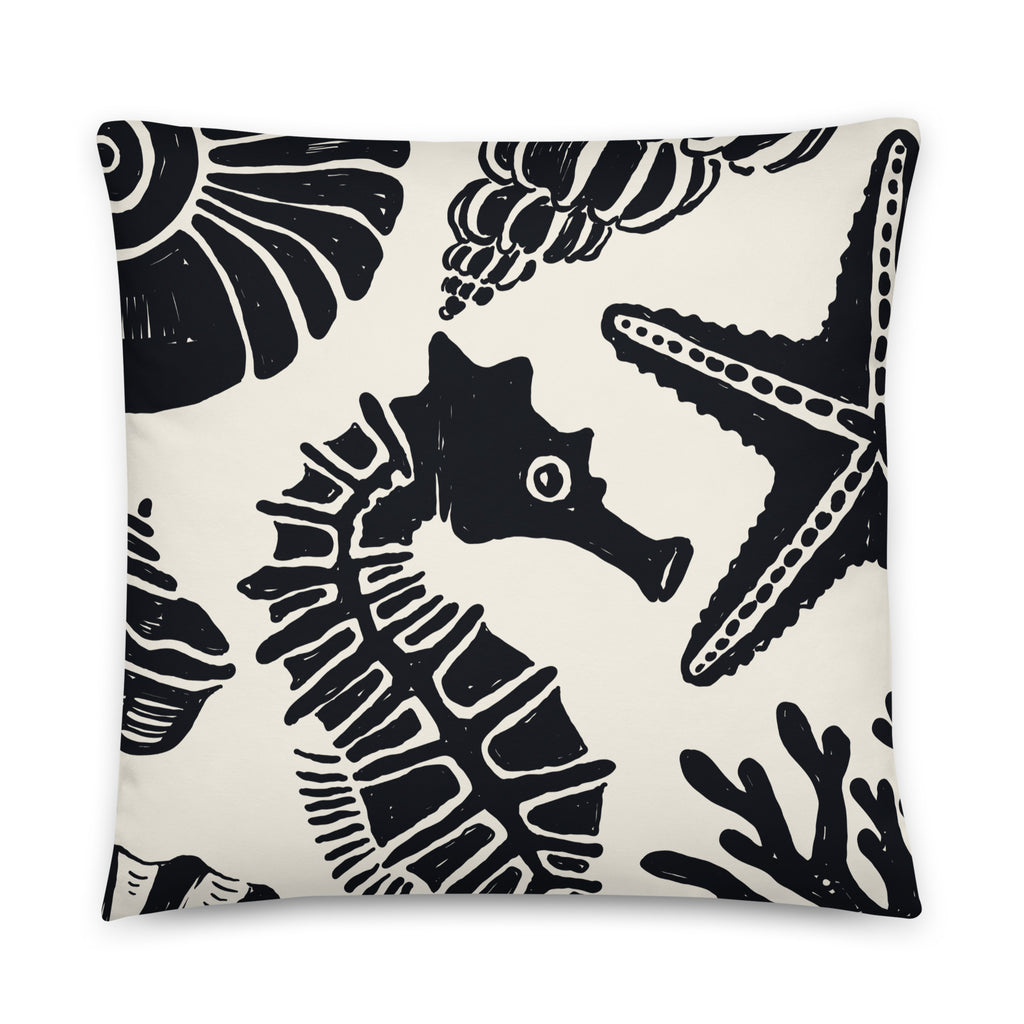 Seahorse Throw Pillow - Mirfia