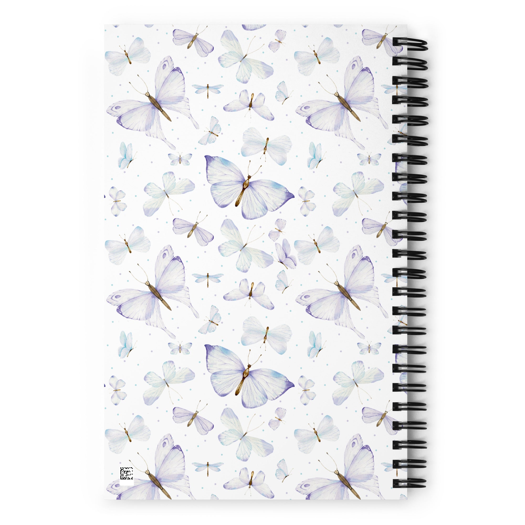 Spiral Butterfly Notebook - Mirfia