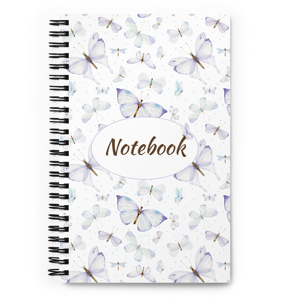 Spiral Butterfly Notebook - Mirfia