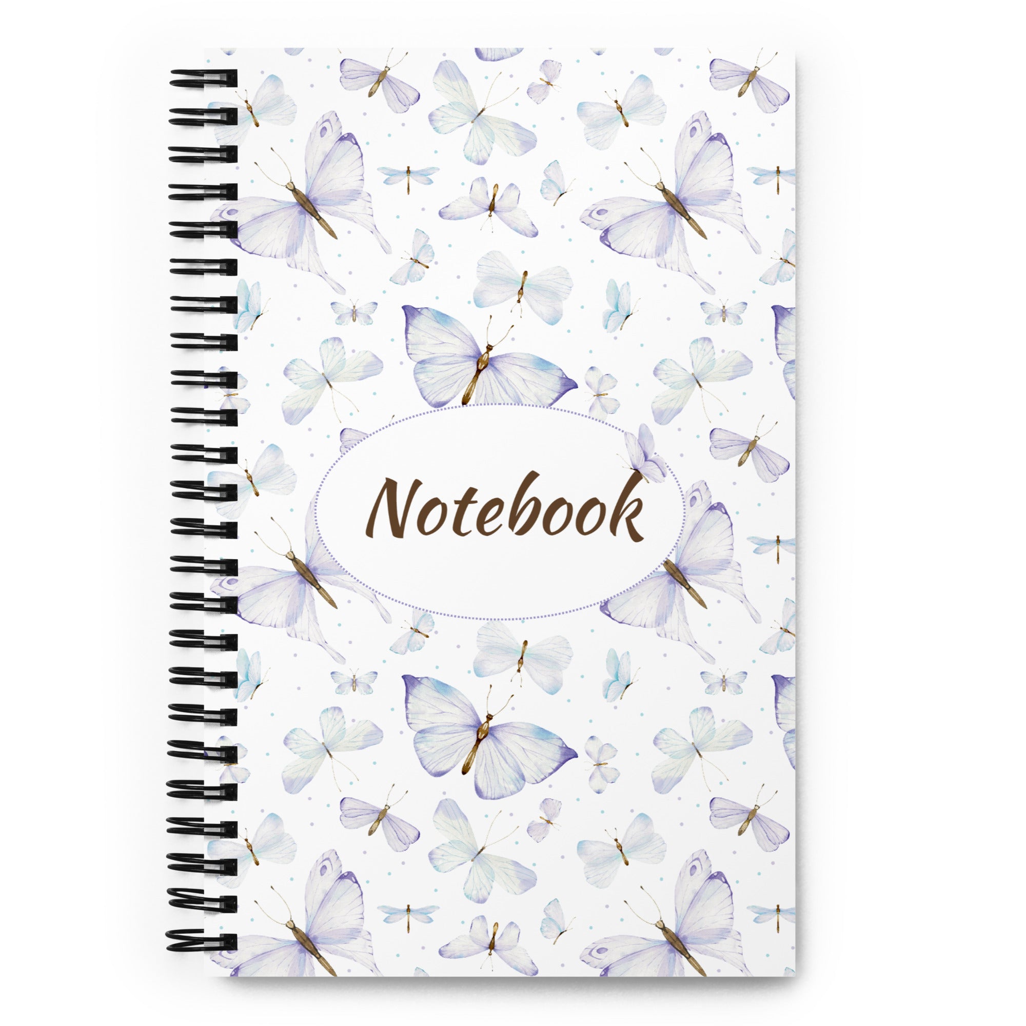 Spiral Butterfly Notebook - Mirfia
