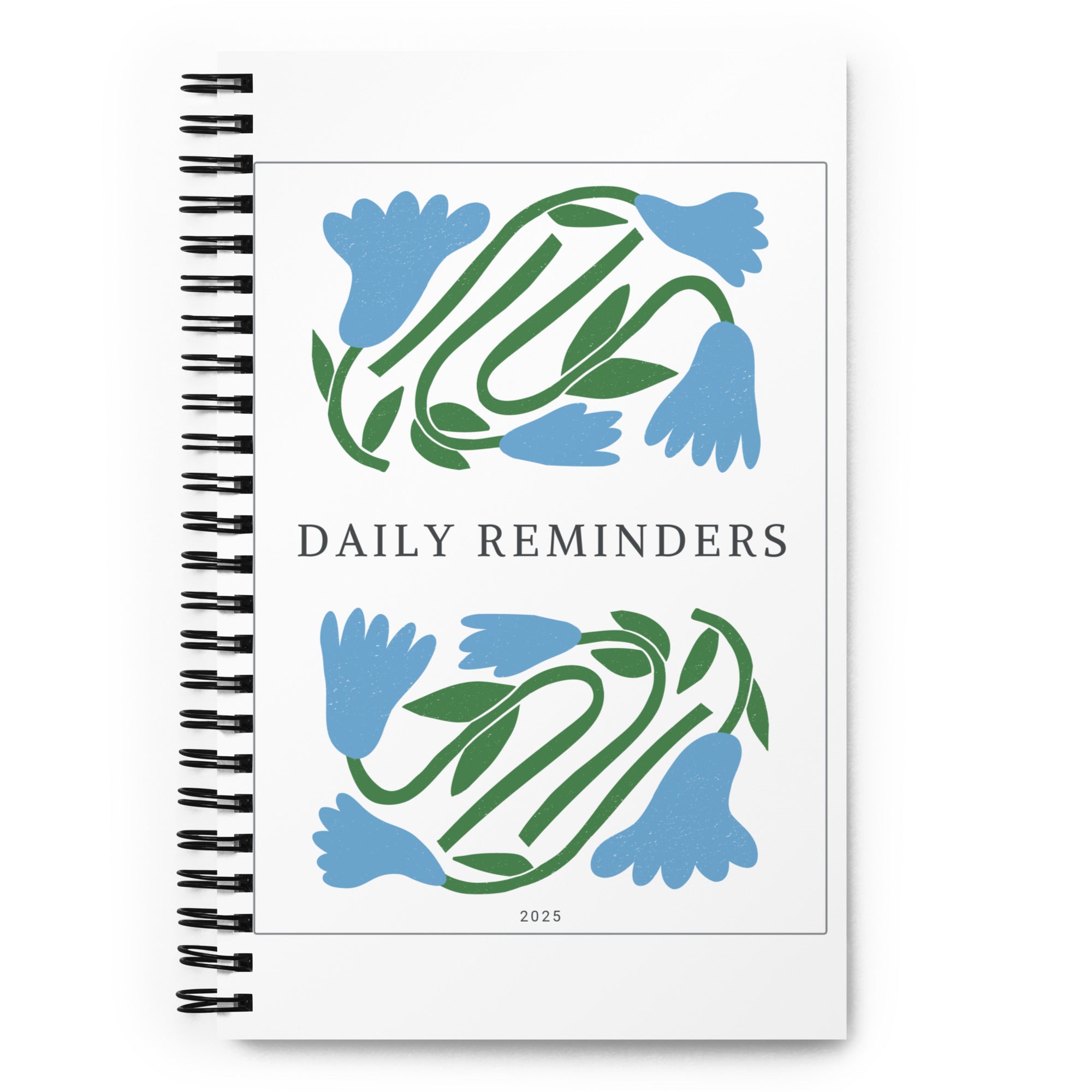 Spiral Floral Notebook - Mirfia