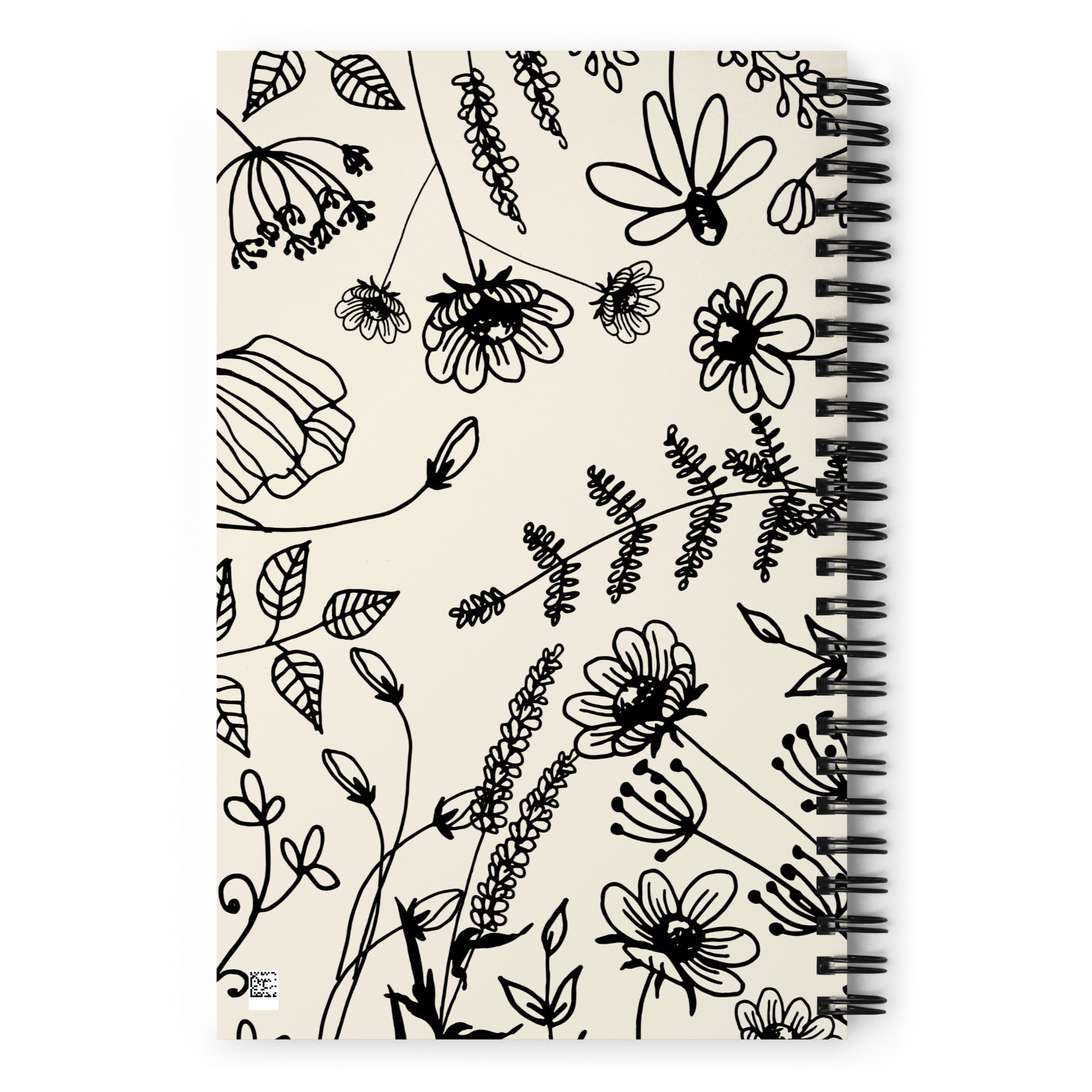 Spiral Floral Notebook - Mirfia