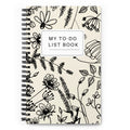 Spiral Floral Notebook - Mirfia