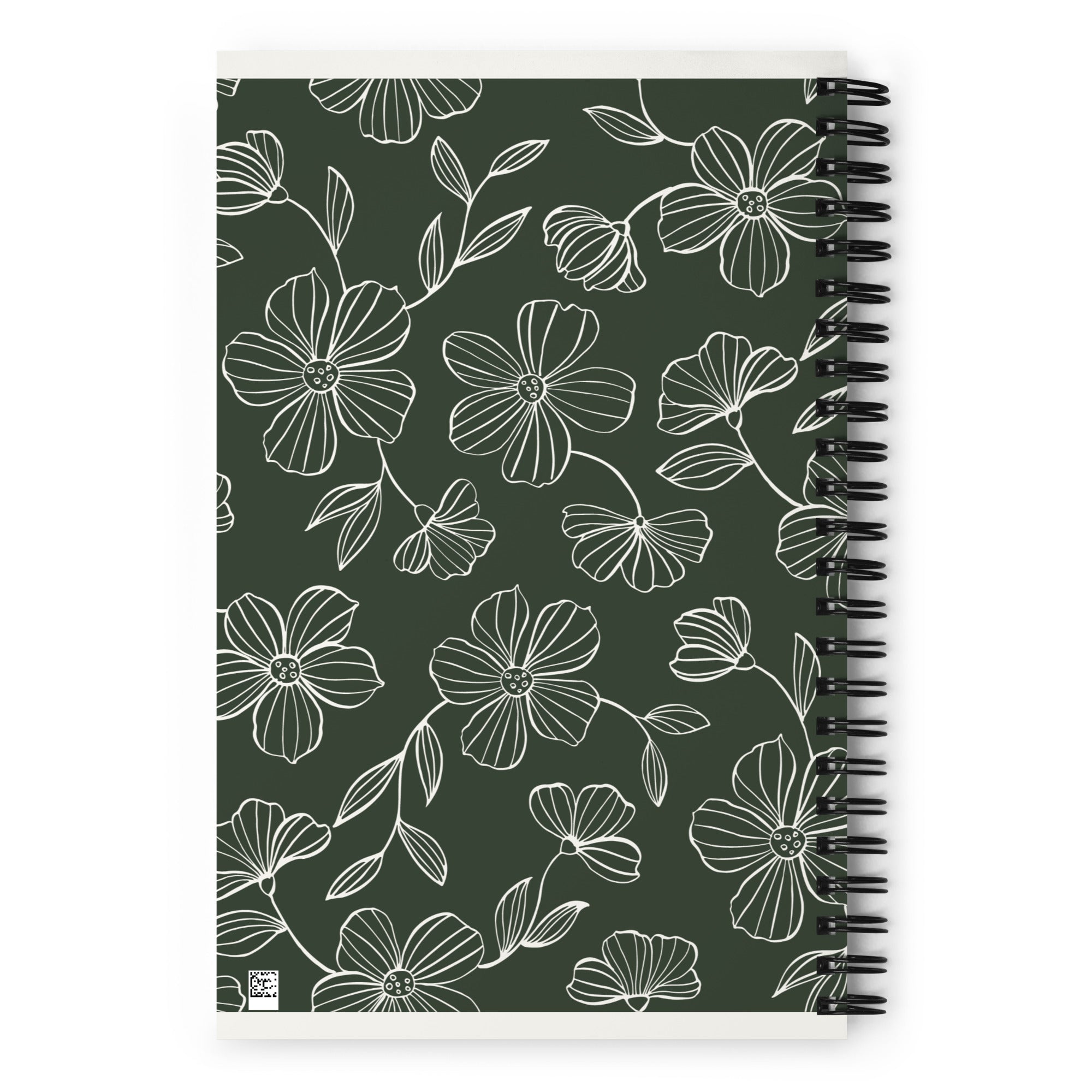 Spiral Floral Notebook - Mirfia