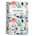 Spiral Floral Notebook - Mirfia