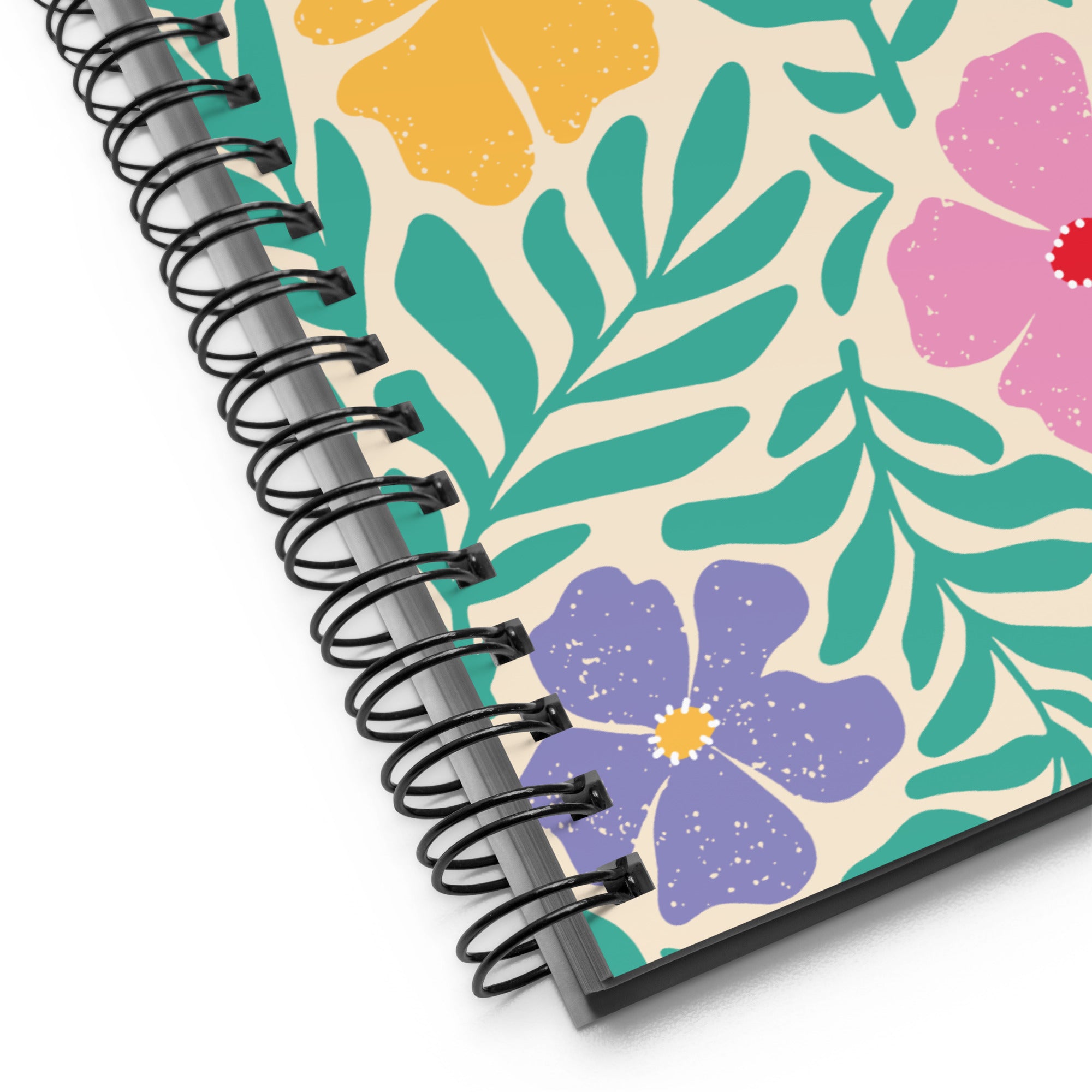 Spiral Floral Notebook - Mirfia
