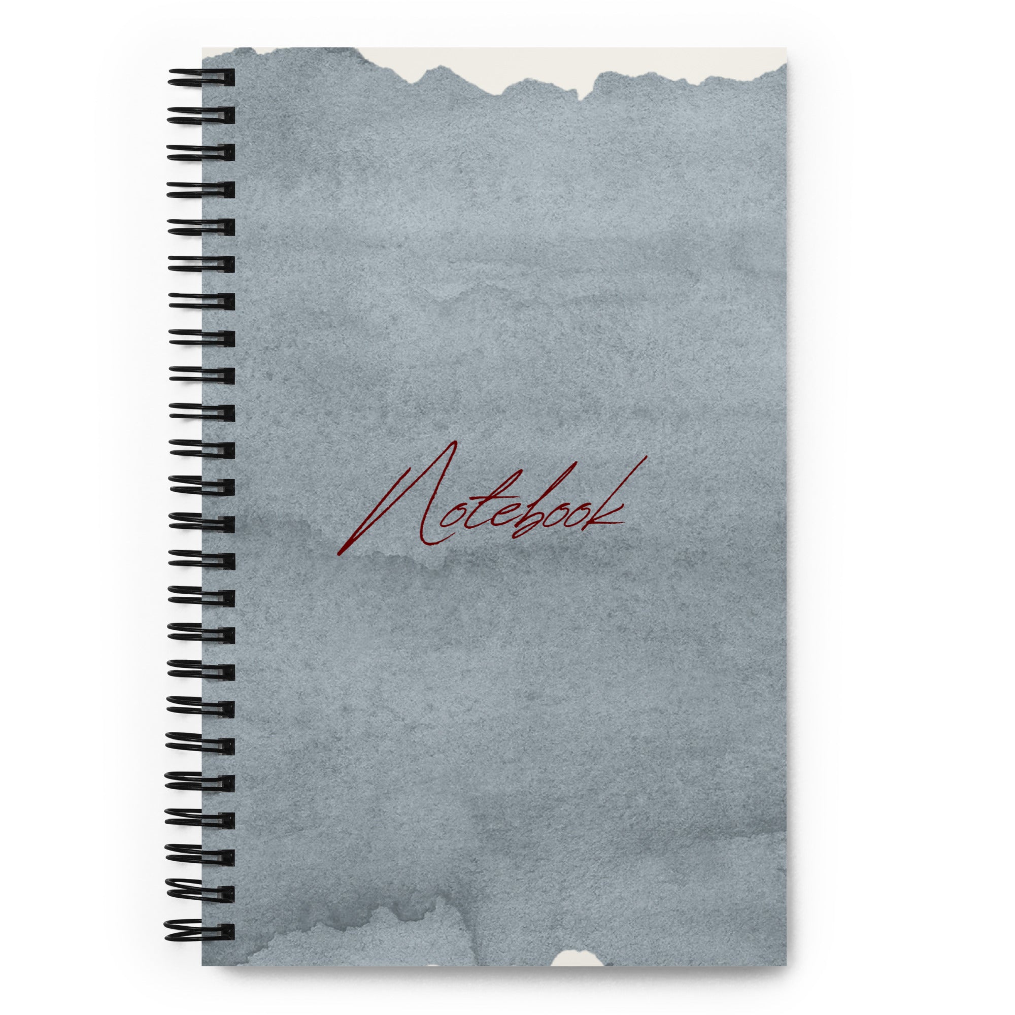 Spiral Gray Notebook - Mirfia