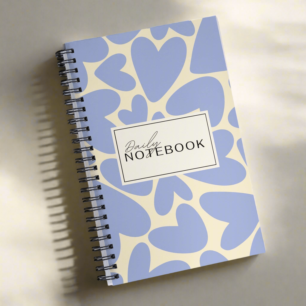 Spiral Heart Notebook - Mirfia