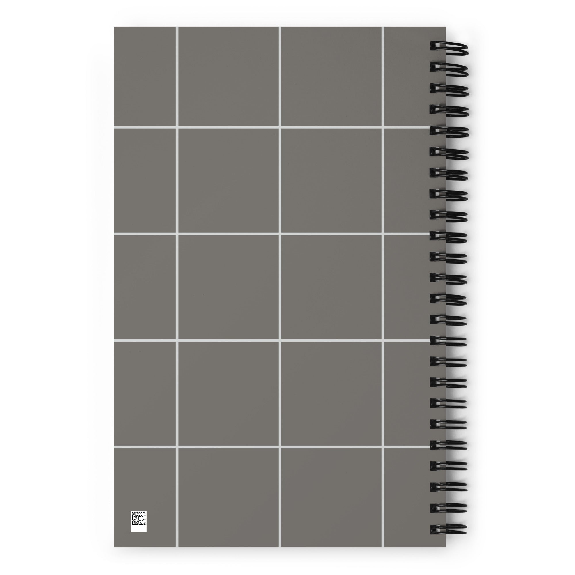 Spiral Gray Notebook - Mirfia