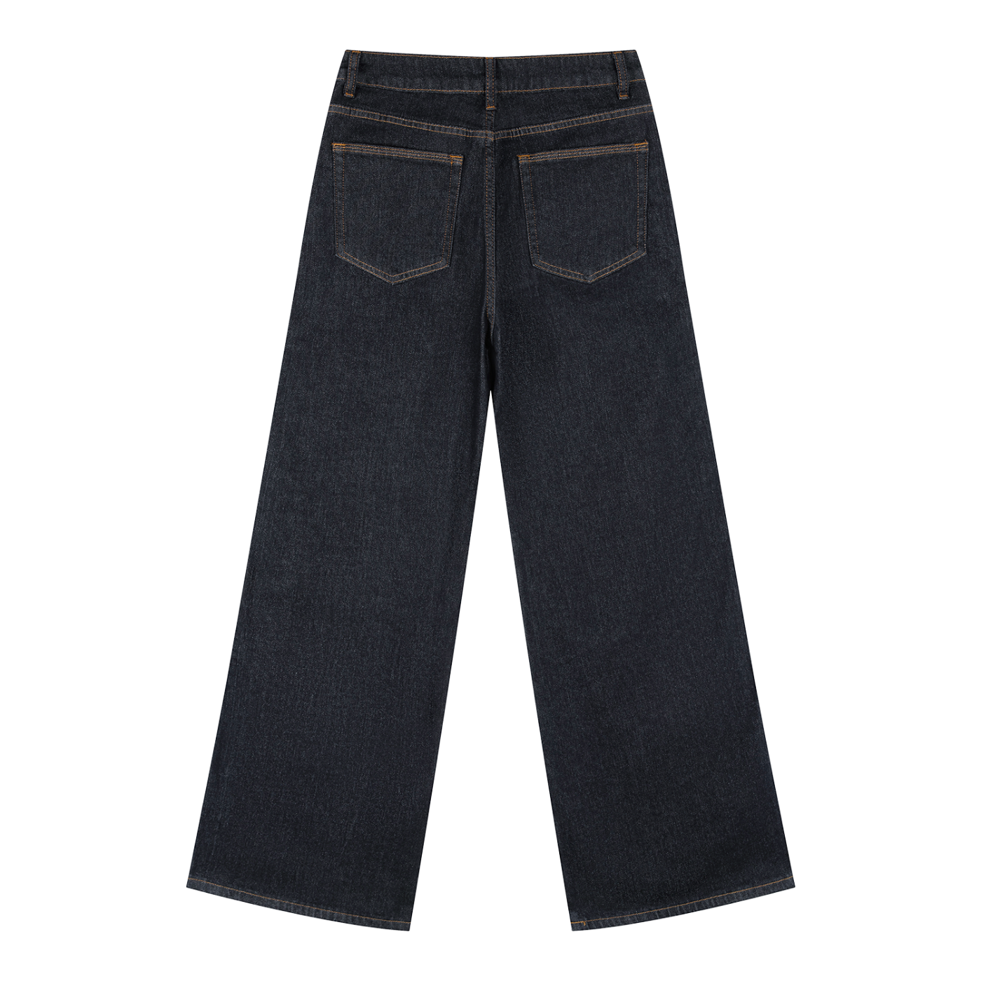   flat lay of women’s relaxed fit denim jeans