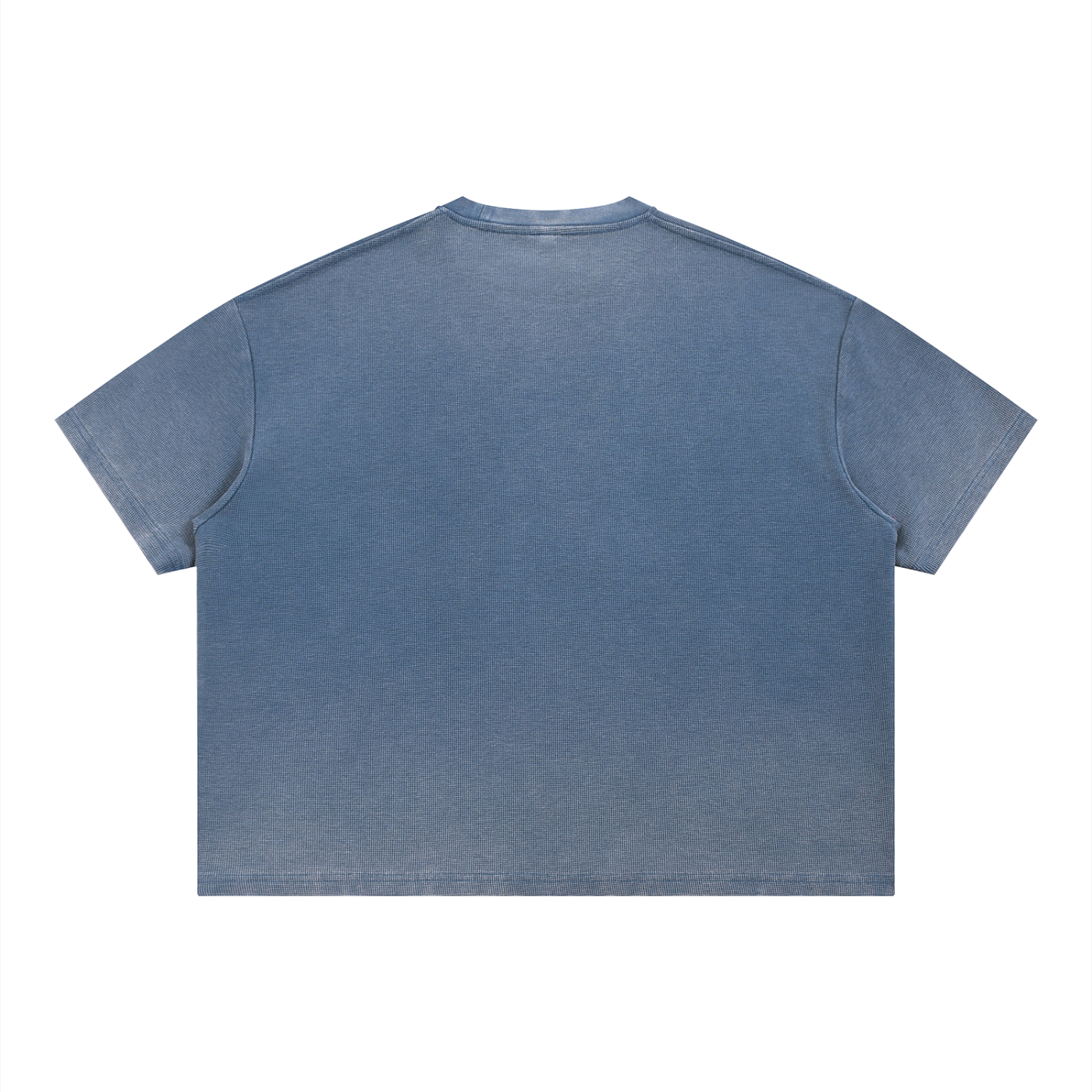 back view of vintage style boxy t-shirt 