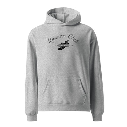 Humble Sportswear, men's long sleeve sport grey oversized hoodie