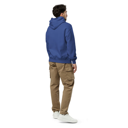 Humble Sportswear men's blue long sleeve oversized cotton hoodie