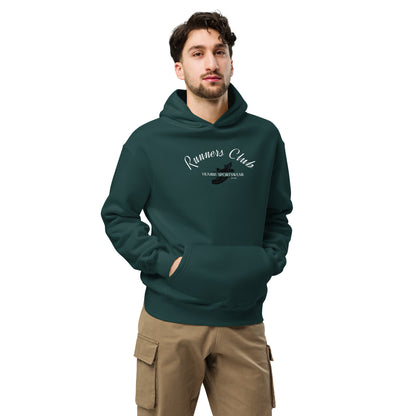 Humble Sportswear men's green long sleeve oversized cotton hoodie