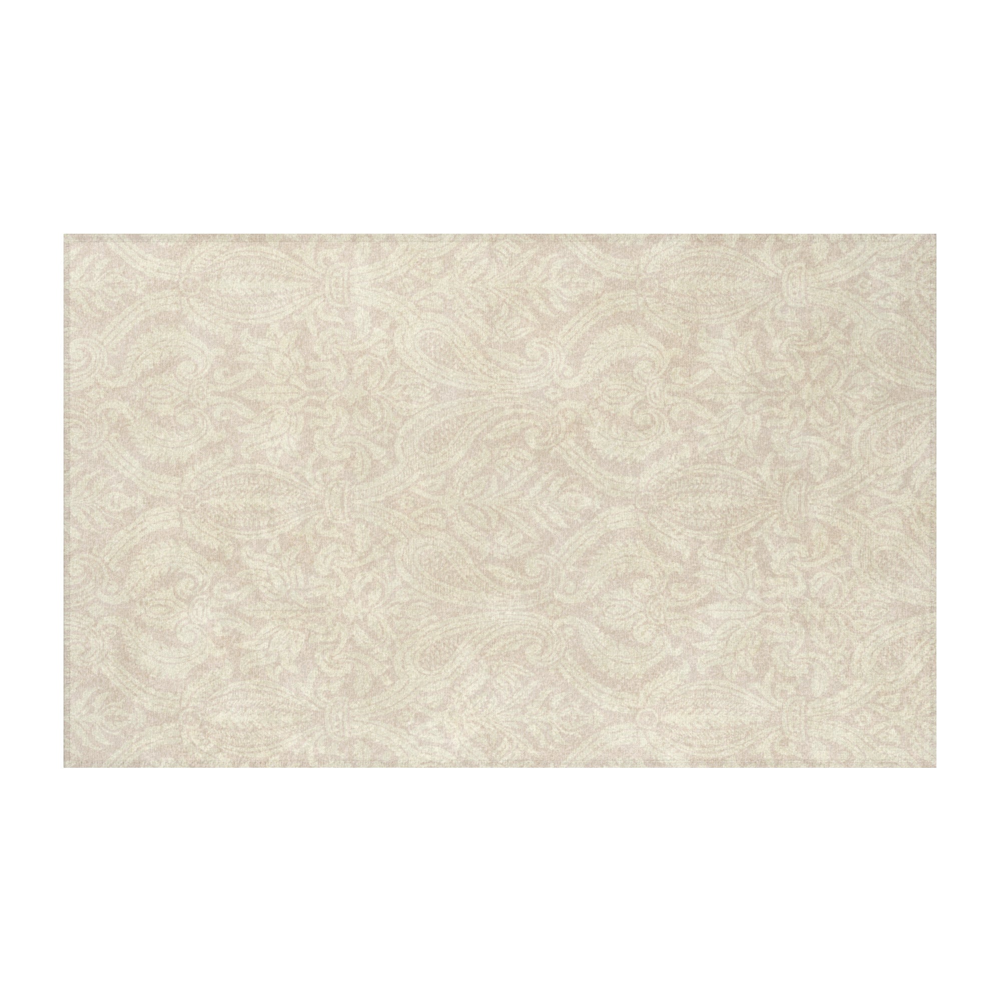 modern classic floral rug with distressed texture