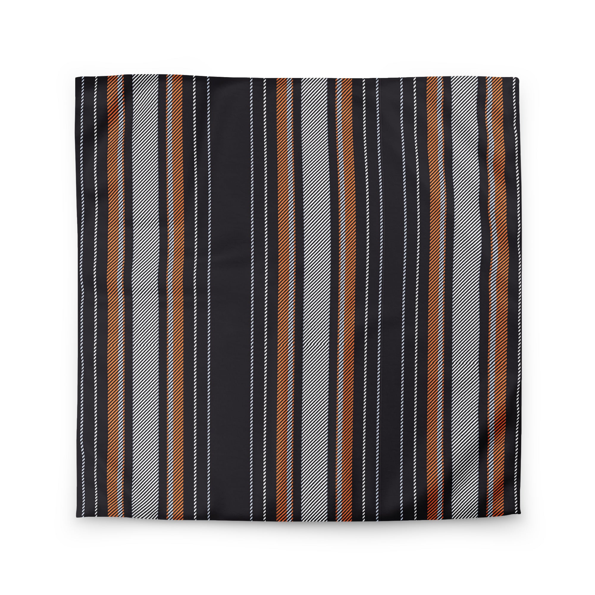 artisan striped bedding with antique linen white underside  