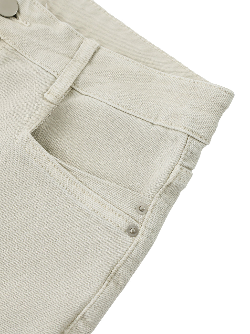 vintage wash denim pocket detail