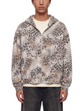 Vintage Wash Leopard Hoodie