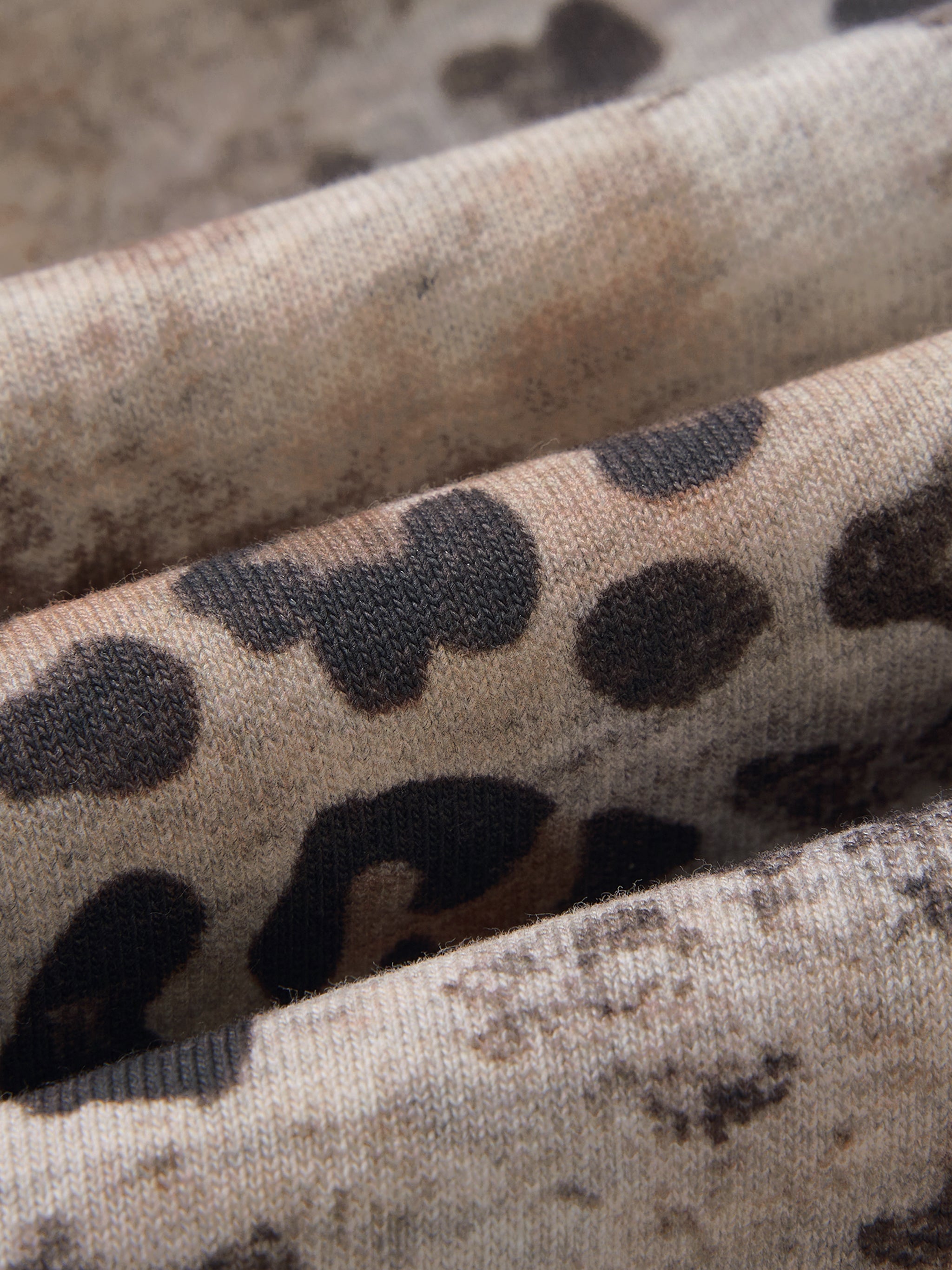 Vintage Wash Leopard Hoodie