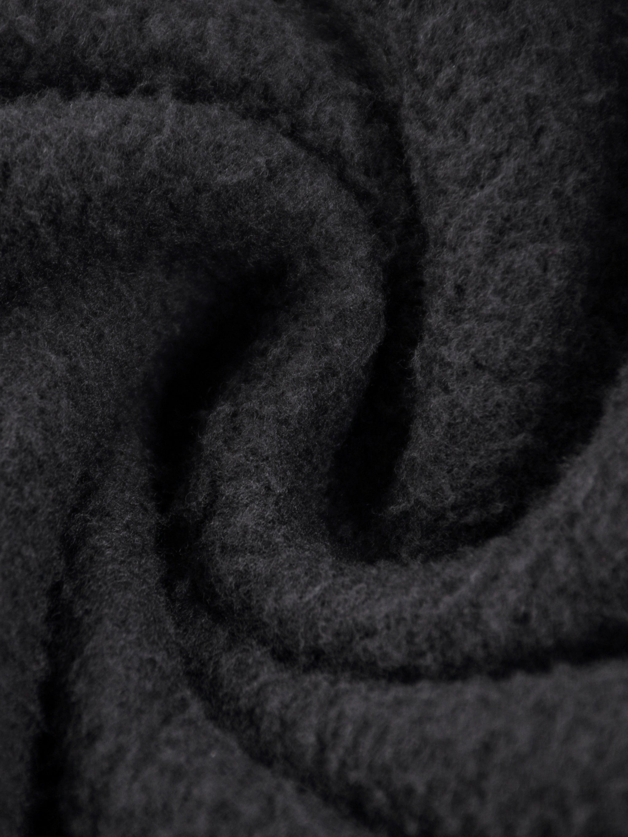 vintage washed frayed fleece hoodie soft fleece lined detail