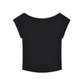women's wide boat neckline baby t-shirt 