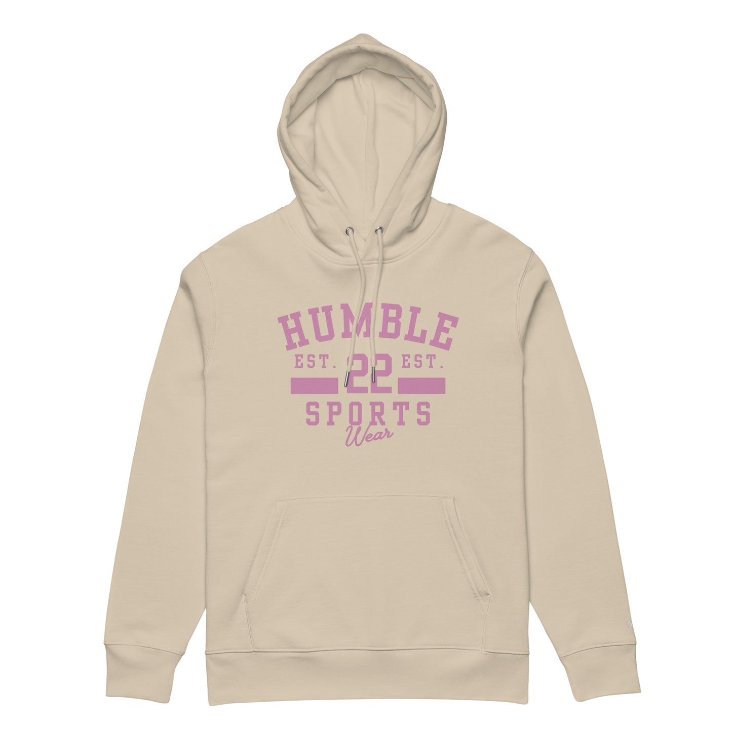 women's athletic hoodie beige