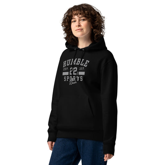 women's athletic hoodie black