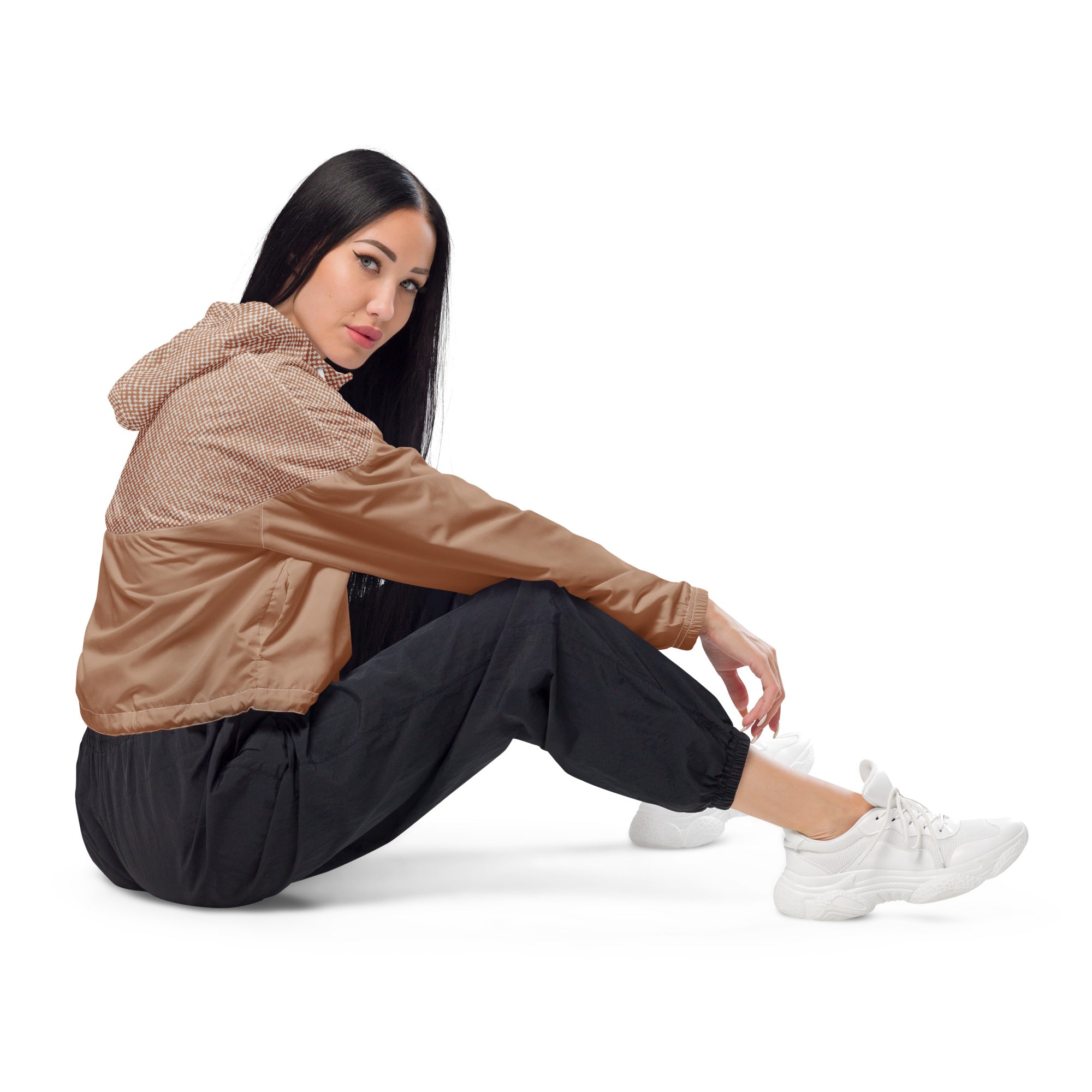 Person sitting on the floor in casual attire