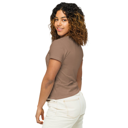 Humble Sportswear, women's casual crew neck t-shirt made with 100% cotton