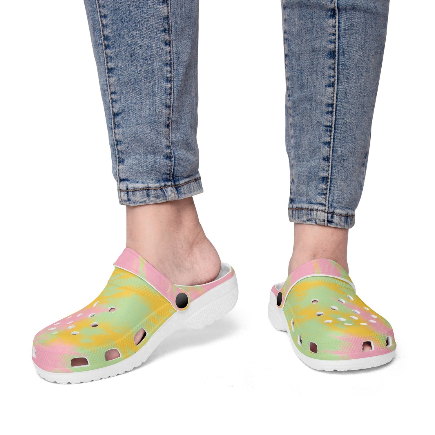 women's lightweight clogs pink