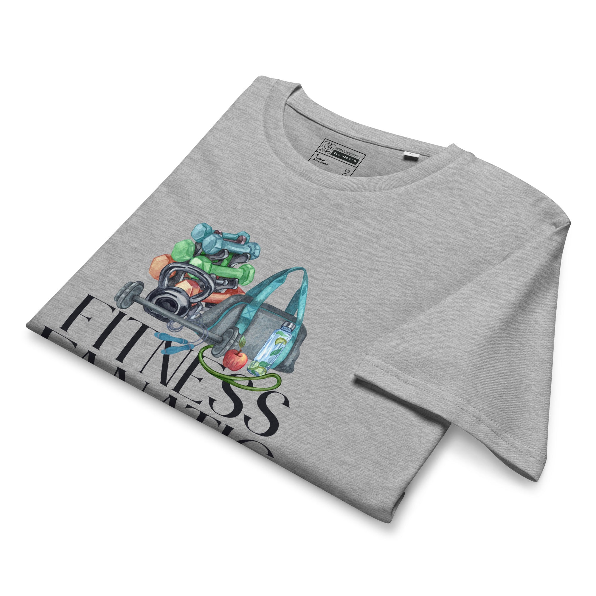 Women's Fitness Printed Graphic T-Shirt - Mirfia